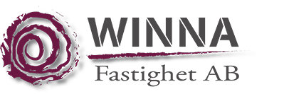 Logotyp Winna Fastighet AB, auktoriserade fastighetsvärderar. Utför värdering av kommersiella fastigheter i Småland och Sydsverige.